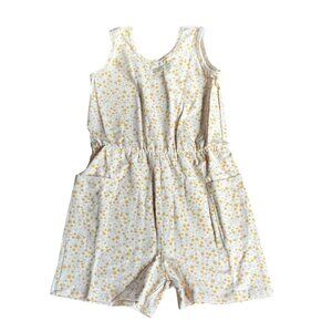 Alice + Ames Summer Fun Flower Shortie Jumpsuit sz 8